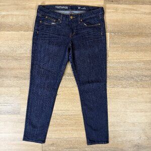 J.Crew Dark Wash Toothpick Ankle Skinny Jeans | Size 31